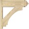 Ekena Millwork Imperial Rough Sawn Arts and Crafts Outlooker, Douglas Fir, 8"W x 26"D x 26"H OUT08X26X26IMP03RDF - alternate 2